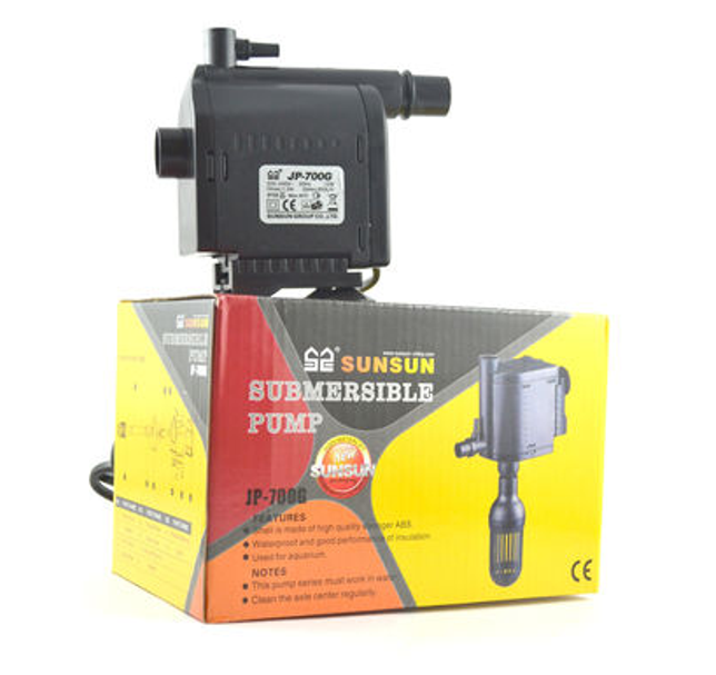 Помпа для акваріума SunSun JP-700G 12 Вт 650 л/год до 130 л - Фото 2 Помпа для акваріума SunSun JP-700G 12 Вт 650 л/год до 130 л - зображення 2