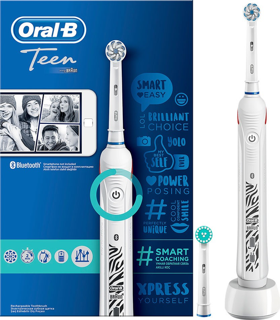 Електрична зубна щітка ORAL-B BRAUN Teen (4210201177760) - зображення 1