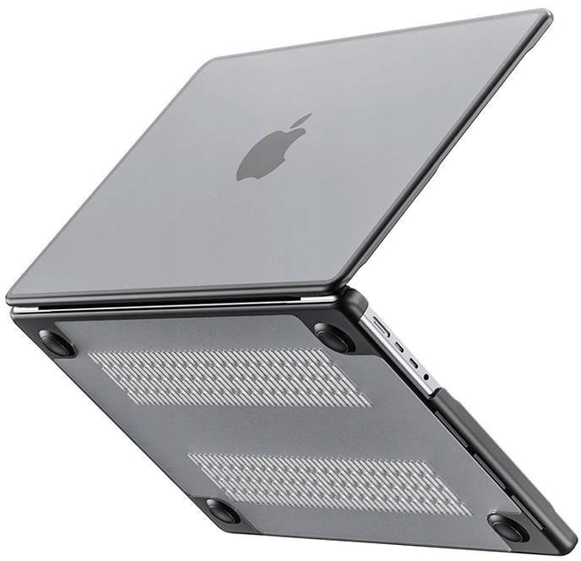 Чохол для ноутбука INVZI Hardshell для MacBook Pro 16" Прозорий (CA126) - зображення 1