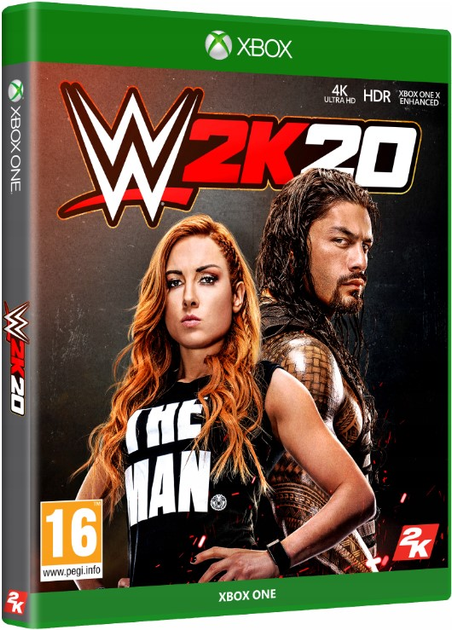 Gra Xbox One WWE 2K20 (płyta Blu-ray) (5026555361262) - obraz 1