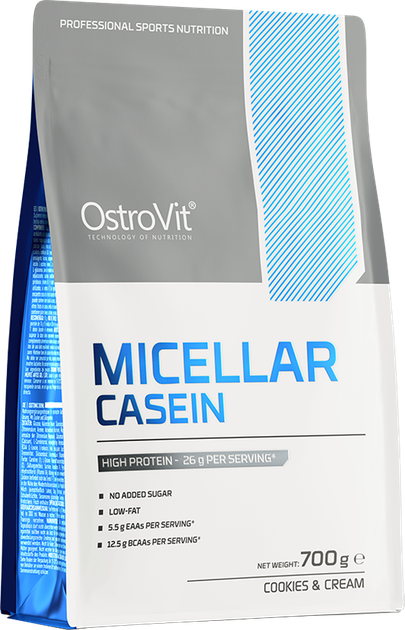 Протеїн OstroVit Micellar Casein 700 г Печиво-крем (5902232611755) - зображення 1