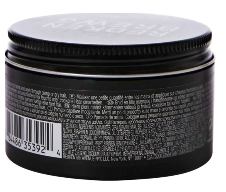 Pasta do włosów Redken Brews Clay Pomade 100 ml (0884486353924) - obraz 2