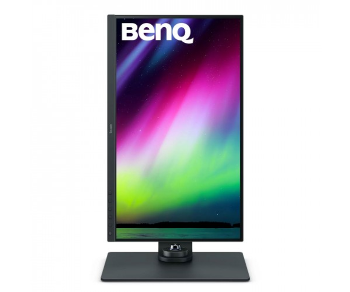 TFT 27" BenQ SW270C, IPS, QHD, 99% Adobe RGB, HDMIx2, DP, USB-C, USB хаб, Card Reader, темно-сірий - изображение 3