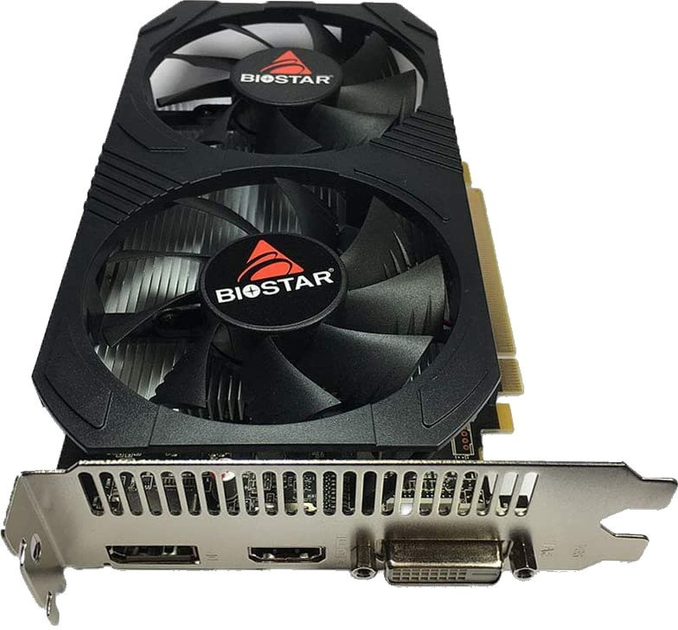 Biostar PCI-Ex Radeon RX 560 4GB GDDR5 (128bit) (1275/6000) (HDMI, DisplayPort, DVI) (VA5615RF41) - изображение 2