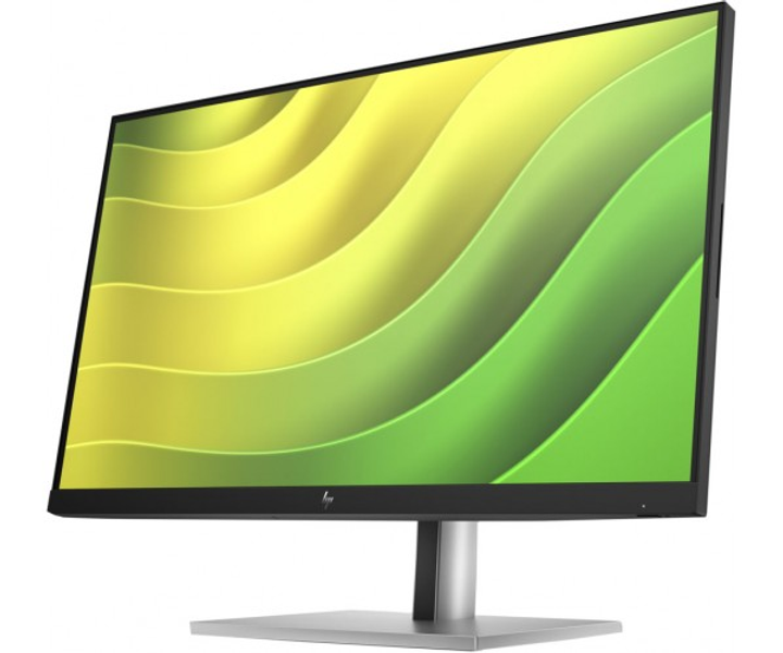 TFT 23.8" HP E24q G5, QHD, IPS, 75Hz, HDMI, DP, USB-hub, HAS, Pivot, чорно-сріблястий - изображение 3