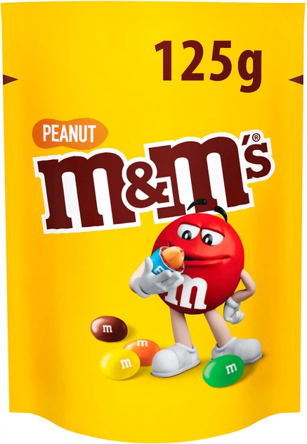 Упаковка драже M&M's с арахисом 15 шт x 125 г (5900951320675