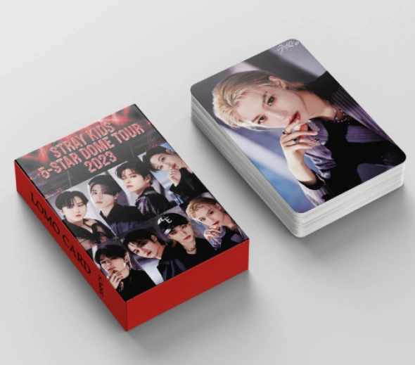 Ломо карточки 55 штук Stray kids стрей кидс к поп k pop lomo ломо фан карты (II) 21176 - изображение 2