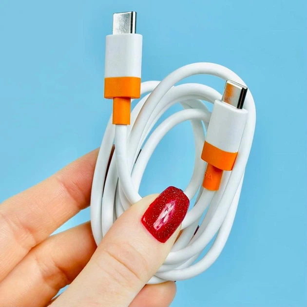 Зарядний комплект GaN PD 120W Mi Turbo Charge Type-C to Type-C cable для Redmi 12, Note 10 Pro, Note 10S, Poco X3 Pro, Poco M4 Pro 5G, Mi 10T, Mi 10T Pro, Mi 10T Lite (COPY) - зображення 3