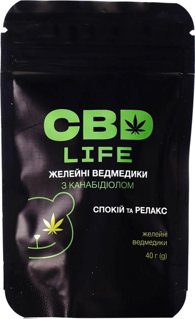 Диетическая добавка CBD life Желейные Мишки с каннабидиолом 40 г ...