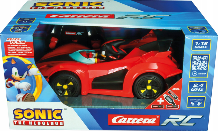 Auto Carrera RC Team Dark Shadow Performance Version 2.4GHz (9003150136231) - obraz 1