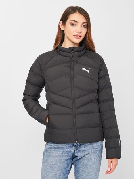 Куртка демісезонна коротка жіноча Puma Warmcell Lightweight Jacket 58770401 XS Чорна (4063699052022) - зображення 1