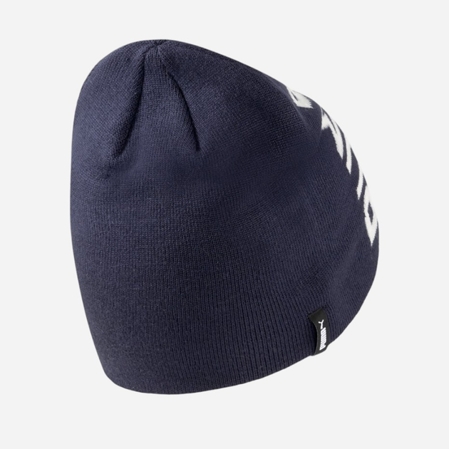 Шапка біні Puma Ess Classic Cuffless Beanie 2343302 Темно-синя (4064533036338) - зображення 2