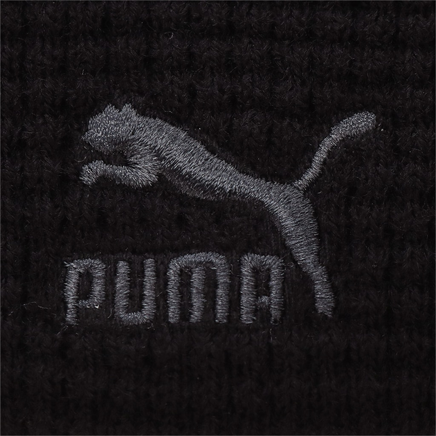 Czapka beanie Puma Archive Mid Fit Beanie 2284806 Czarna (4064533036550) - obraz 4