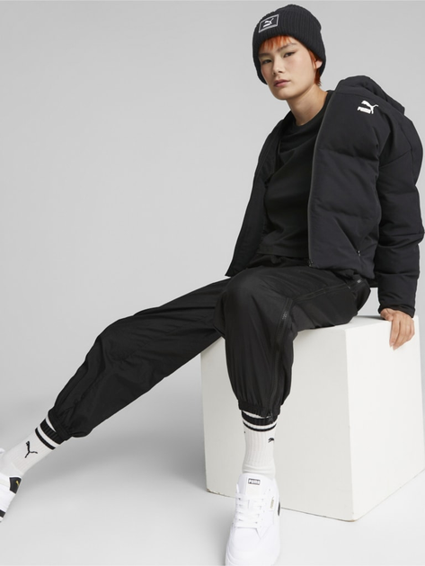 Шапка біні Puma Prime Ws Cuff Trend Beanie 02405601 Чорна (4065449744324) - зображення 8