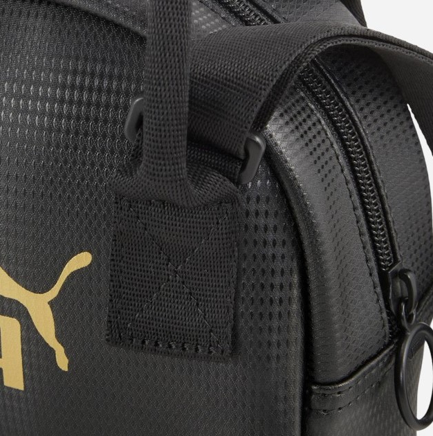Спортивна сумка жіноча Puma Core Up Mini Grip Bag 09027801 Чорна (4099685703623) - зображення 4