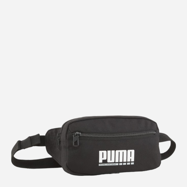 Сумка поясна Puma Plus Waist Bag 09034901 Чорна (4099685705658) - зображення 1