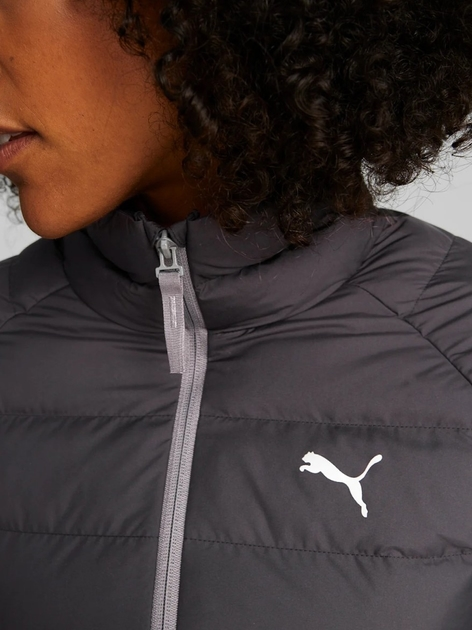 Куртка демісезонна коротка жіноча Puma Active Polyball Jacket 84940801 L Чорна (4065449724814) - зображення 4