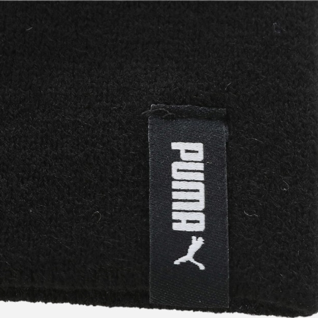 Czapka beanie Puma Ess Classic Cuffless Beanie Jr 02346101 Czarna (4064533036901) - obraz 6