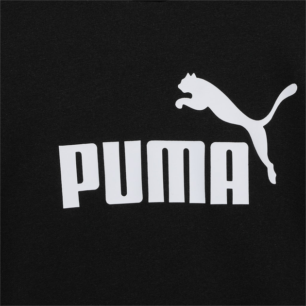 Підліткове худі для дівчинки Puma Ess Logo Hoodie Tr G 58703001 170-176 см Чорне (4063697161092) - зображення 3