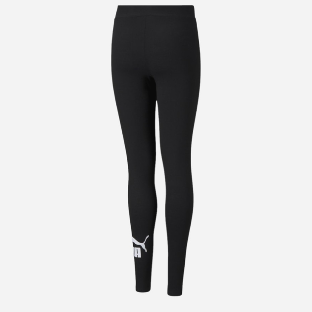 Legginsy młodzieżowe dziewczęce sportowe Puma Ess Logo Leggings G 587035-01 170-176 cm Czarne (4063697162334) - obraz 2