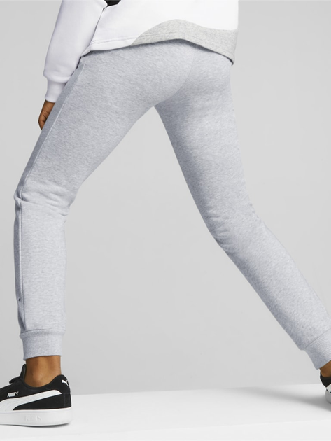 Підліткові спортивні штани для дівчинки Puma Ess Sweatpants Tr Cl G 58703704 176 см Світло-сірі (4063697160934) - зображення 2