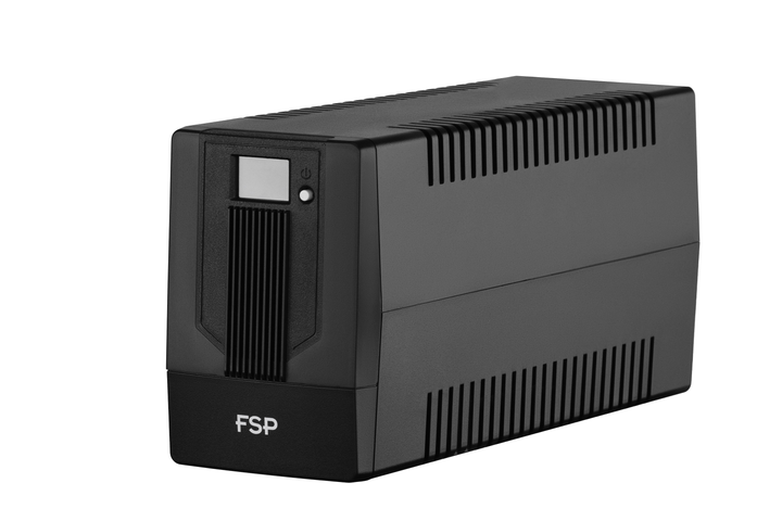 Джерело безперебійного живлення FSP iFP650 650VA/360W LCD дисплей USB 2xSchuko Чорний (PPF3602800) - зображення 2