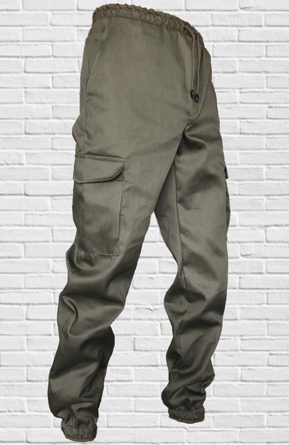 Чоловічі штани джогери Алекс-3 (хакі), 54 р. (Шр-х) - зображення 1