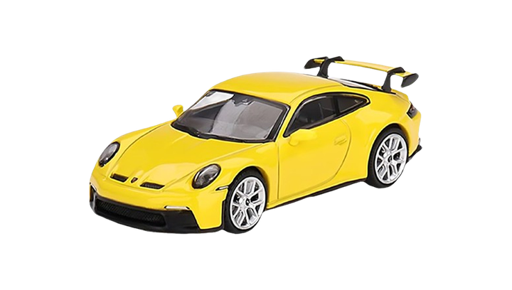 Машинка Premium MINI GT Porsche Porsche 911 (992) GT3 1:64 Yellow