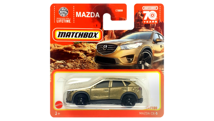 Машинка Большой Город Matchbox Mazda CX-5 Off-Road 1:64 HLD33