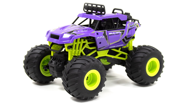 Машинка Радіокерована KS Drive Bigfoot Off-road 27MHz 1:16 Violet - зображення 2