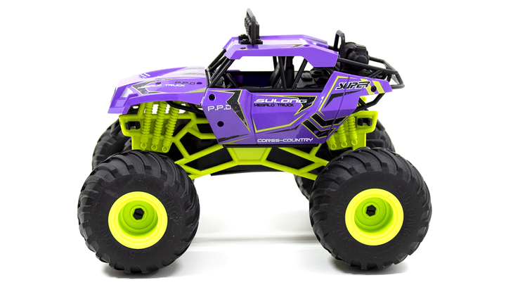 Машинка Радіокерована KS Drive Bigfoot Off-road 27MHz 1:16 Violet - зображення 5