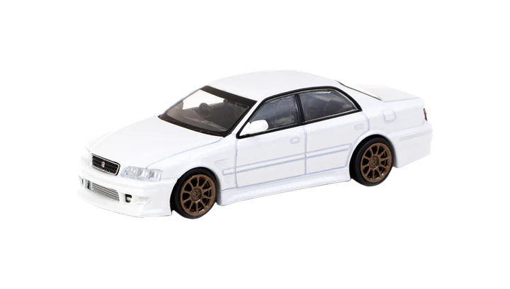 チェイスカーTARMAC Toyota Chaser JZX100 1/64 Машинка Premium Tarmac Works VERTEX Toyota Chaser JZX100 Lamley