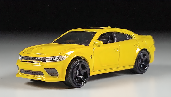 Тематична Машинка Matchbox Dodge Charger SRT Hellcat Moving Parts 1:64 FWD28/HVN15 Yellow - зображення 3