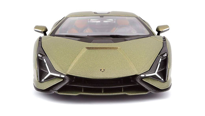 Машинка Bburago Lamborghini Sian FKP 37 1:24 Green - Фото 5 Машинка Bburago Lamborghini Sian FKP 37 1:24 Green - изображение 5
