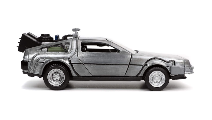 Машинка Jada Delorean DMC-12 Back to the Future 1 Time Machine 1:32 Silver - изображение 7