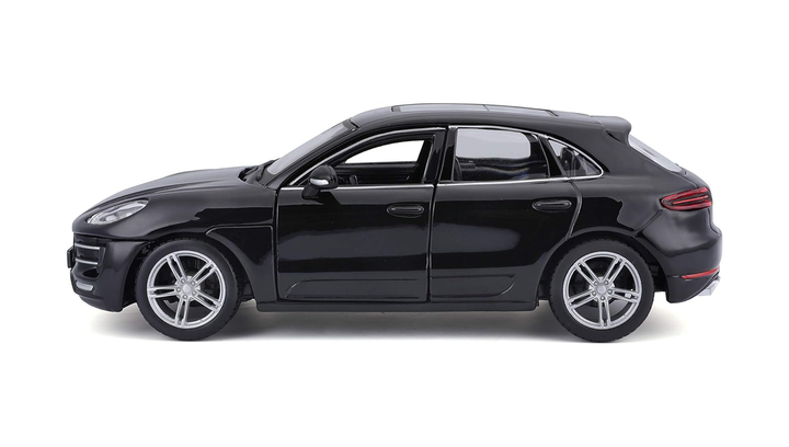 Машинка Bburago Porsche Macan 1:24 Black - изображение 4
