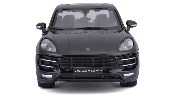 Машинка Bburago Porsche Macan 1:24 Black - изображение 5