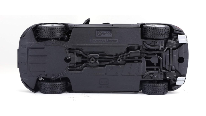 Машинка Bburago Porsche Macan 1:24 Black - изображение 8