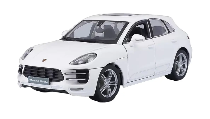 Машинка Bburago Porsche Macan 1:24 White - изображение 3