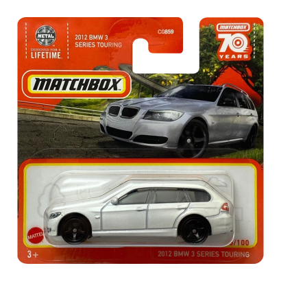 Машинка Большой Город Matchbox 2012 BMW 3 Series Touring Highway 1:64 HLC71 White - Фото 1 Машинка Большой Город Matchbox 2012 BMW 3 Series Touring Highway 1:64 HLC71 White - изображение 1