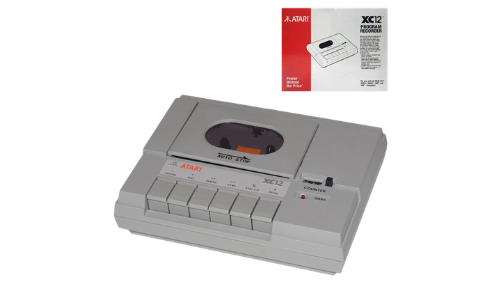 Магнитофон Проводной Atari 800 XL XC12 Program Recorder Grey 0.5m + Коробка Б/У - Фото 2 Магнитофон Проводной Atari 800 XL XC12 Program Recorder Grey 0.5m + Коробка Б/У - изображение 2