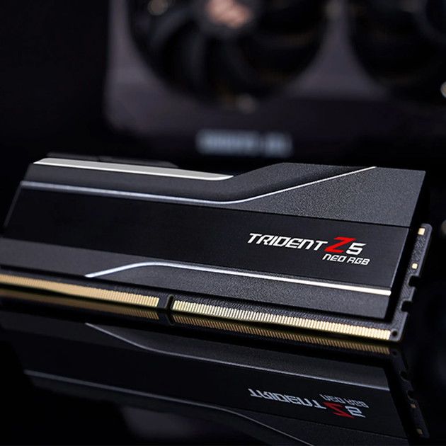 Pamięć G.Skill DDR5-6400 32768MB PC5-51200 (Kit of 2x16384) Trident Z5 Neo RGB Black (F5-6400J3239G16GX2-TZ5NR) - obraz 7
