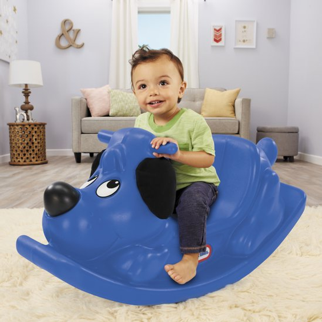 Pies na Biegunach Little Tikes Rocking Puppy niebieski (0050743174261) - obraz 6