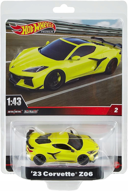 Модель Hot Wheels Premium Corvette Z06 1:43 (194735124770) - зображення 1