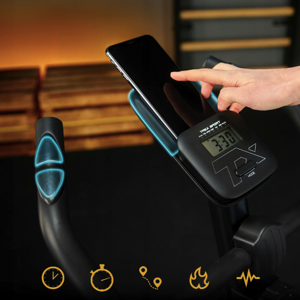 Велотренажер Trex Sport TX-350MB RIZE магнитный черный - изображение 3