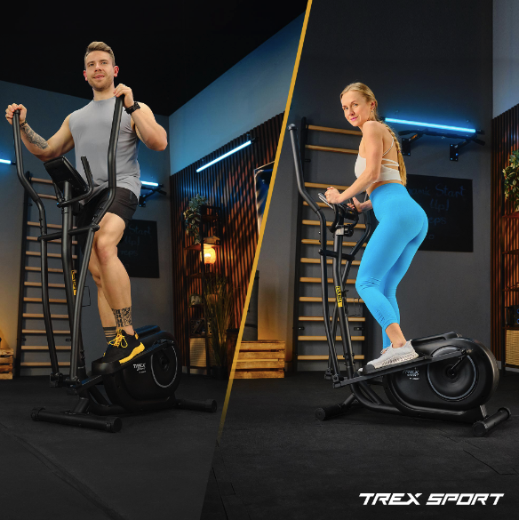 Орбитрек Trex Sport TX-400CT Dash магнитный черный - изображение 6
