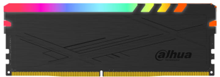 Pamięć Dahua DDR4-3600 8192MB PC4-28800 C600 RGB Black (DDR-C600UHD8G36) - obraz 1