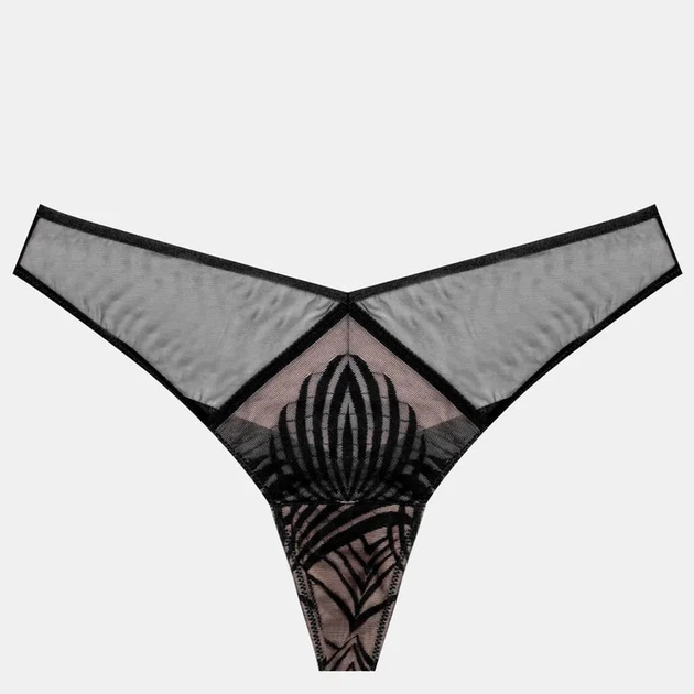 Трусики стрінги жіночі Esotiq Nacre 41421-61X L Чорні (5903972269749) - зображення 6