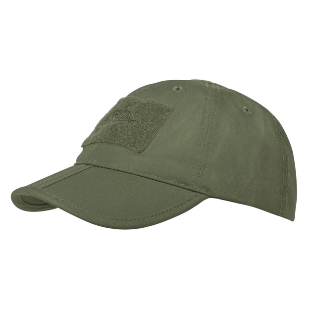 Бейсболка Helikon-Tex FOLDING - PolyCotton Ripstop, Olive green єдиний (CZ-BBF-PR-02) - изображение 1