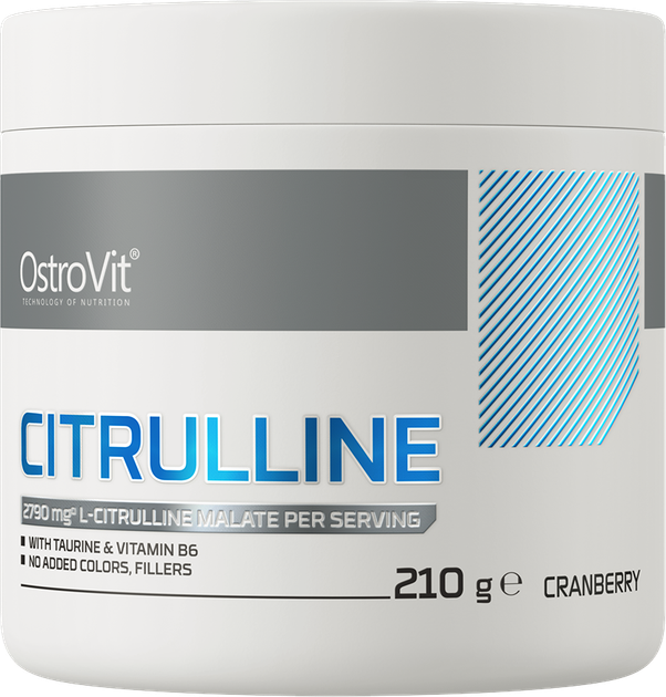 Амінокислота OstroVit Citrulline 210 г Журавлина (5903246224030) - зображення 1